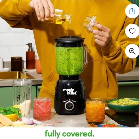 Magic Bullet Black Blender with Accessories - Picture 3 of 3